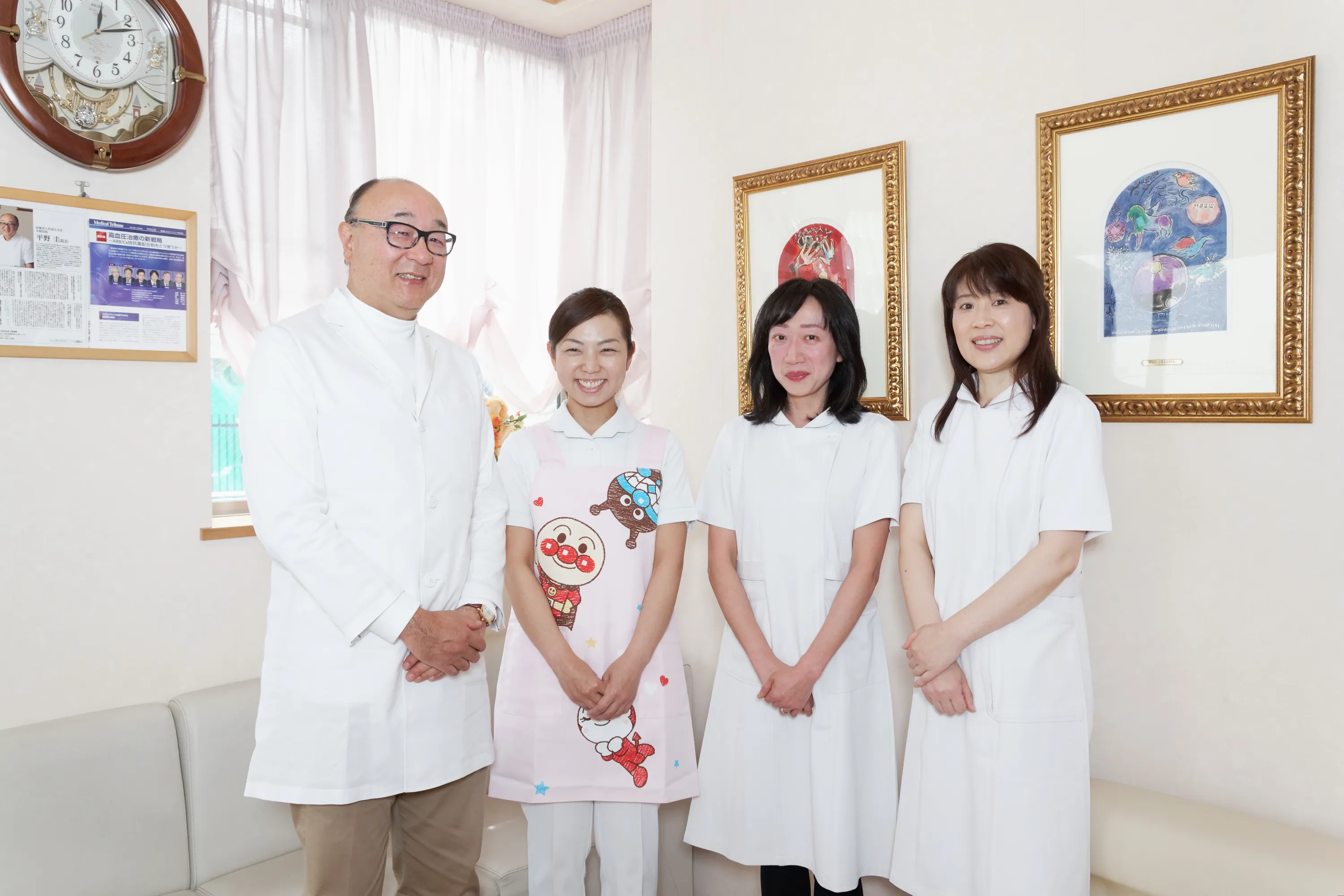 院内で心地よく過ごしていただくための快適な環境づくり