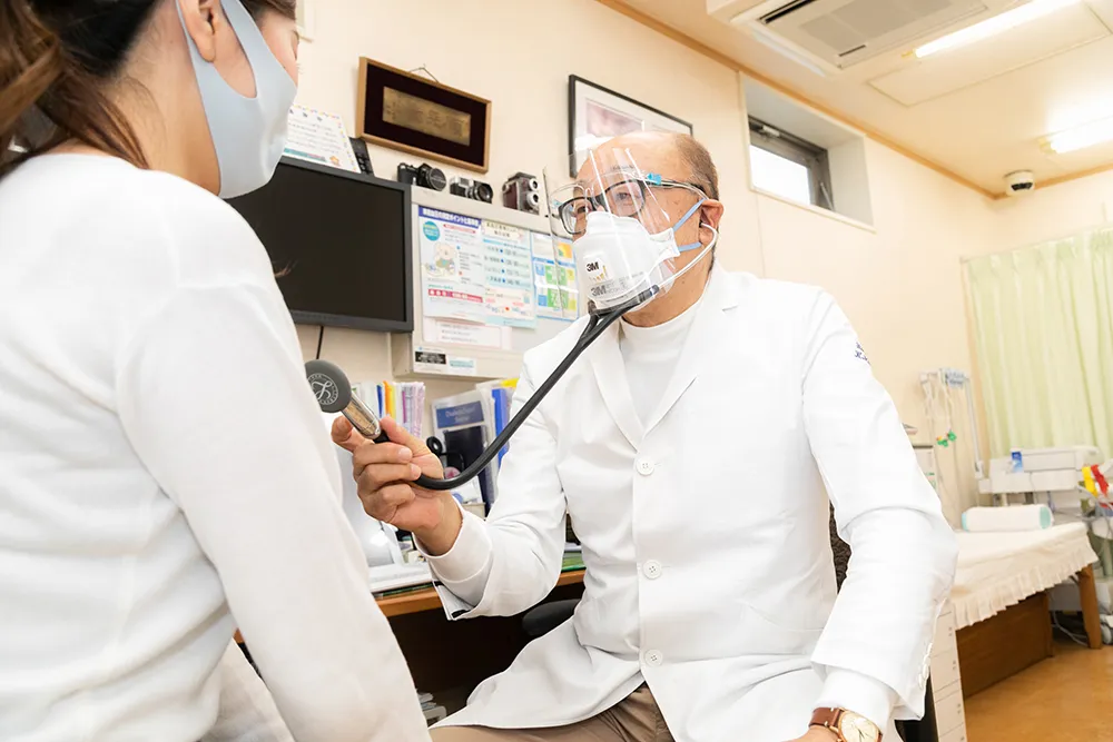 マスク・フェイスシールドの着用